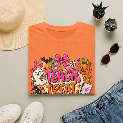 T-Shirt — Teach, Treat, Repeat Halloween Teacher Tee