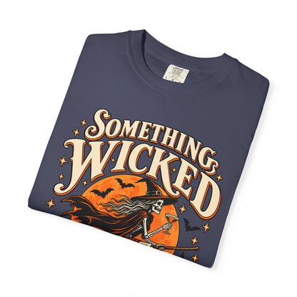 Something Wicked Has Weekend Plans T-shirt | Witch Halloween Tee
