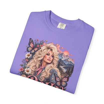 Dolly Parton Tribute Tee | Country Music Legend Memorial Shirt | Vintage Western Butterfly Floral Graphic Tee