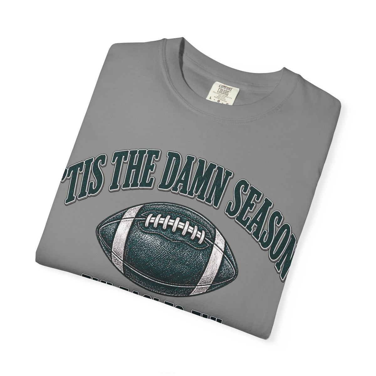 Tis The Damn Season football tee | Fly Eagles Fly T-Shirt