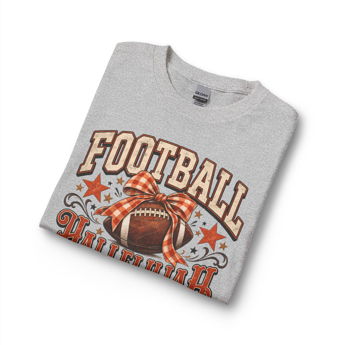 Football Hallelujah Long Sleeve Tee | Vintage Football Graphic