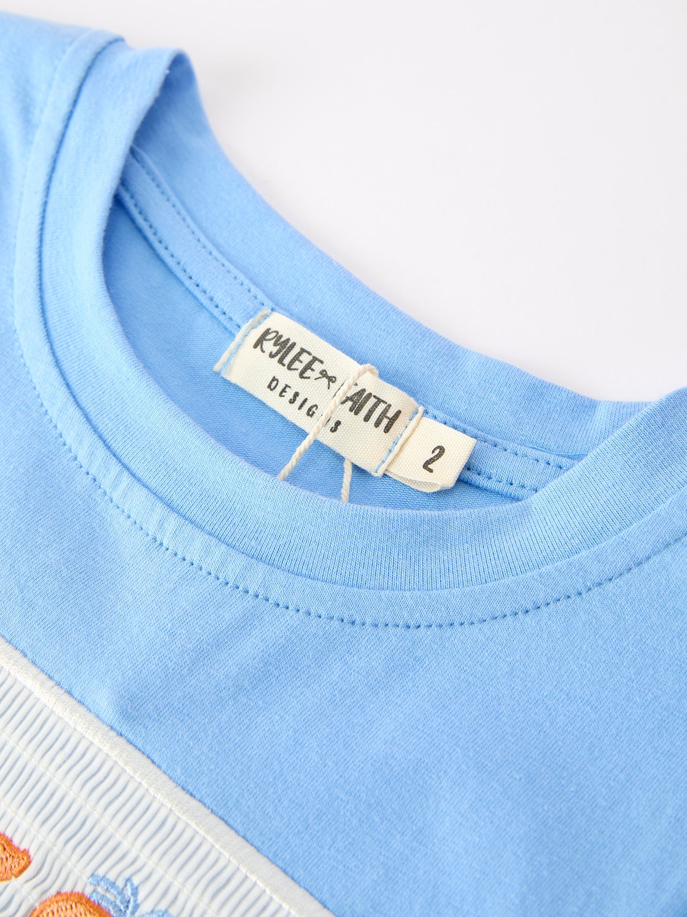 Summer Whale Embroidery Boys Set T Shirt Plaid Shorts Outfit