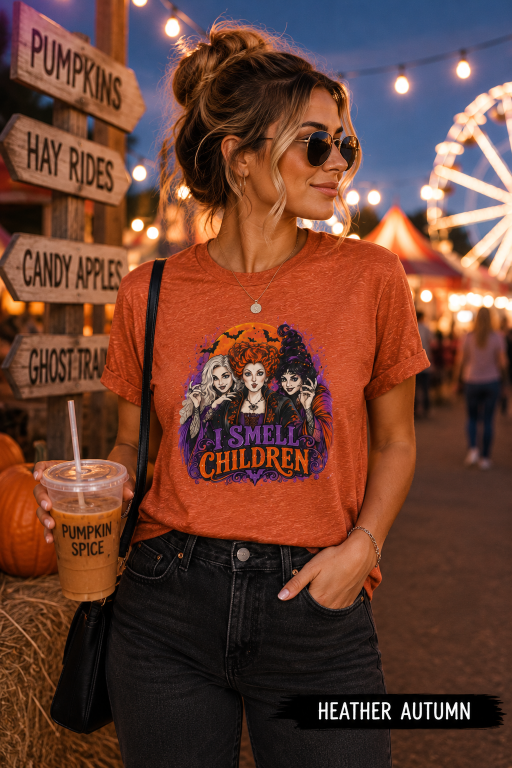 I Smell Children tee | Hocus Pocus witches Halloween shirt
