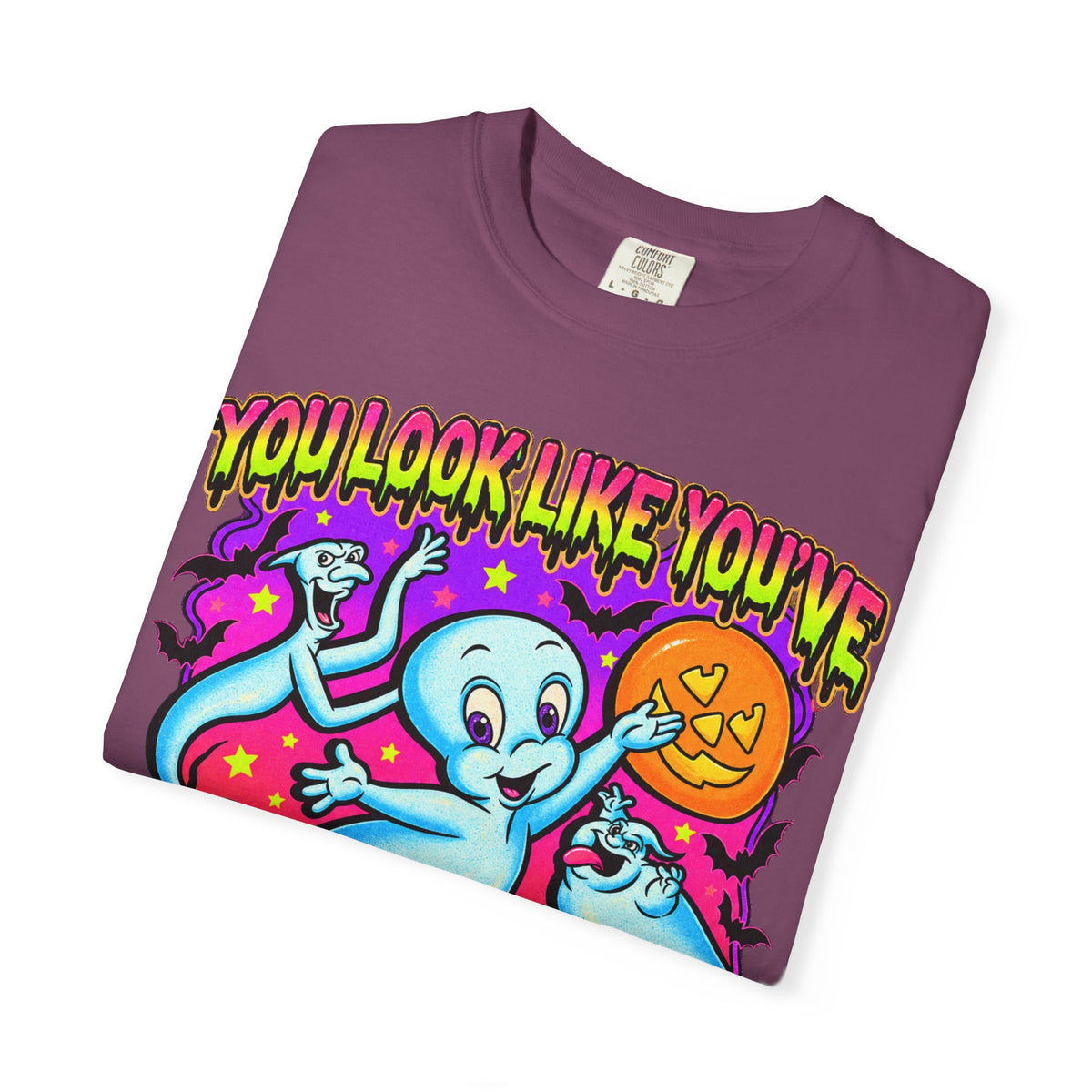 You Look Like You've Seen a Ghost T-shirt | Cute Cartoon Ghost Halloween Tee