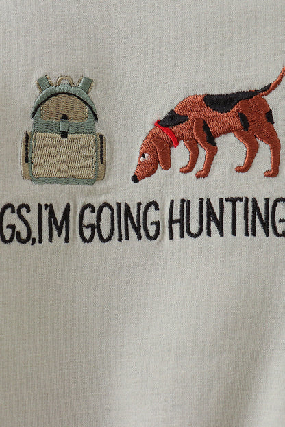 Sage Hunting Embroidered Bubble